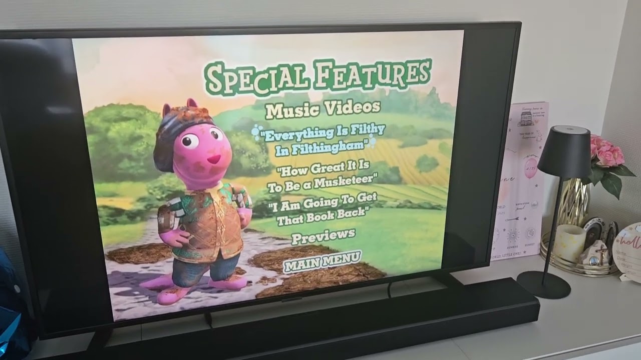 The Backyardigans Robin Hood The Clean Dvd Menu walkthrough 