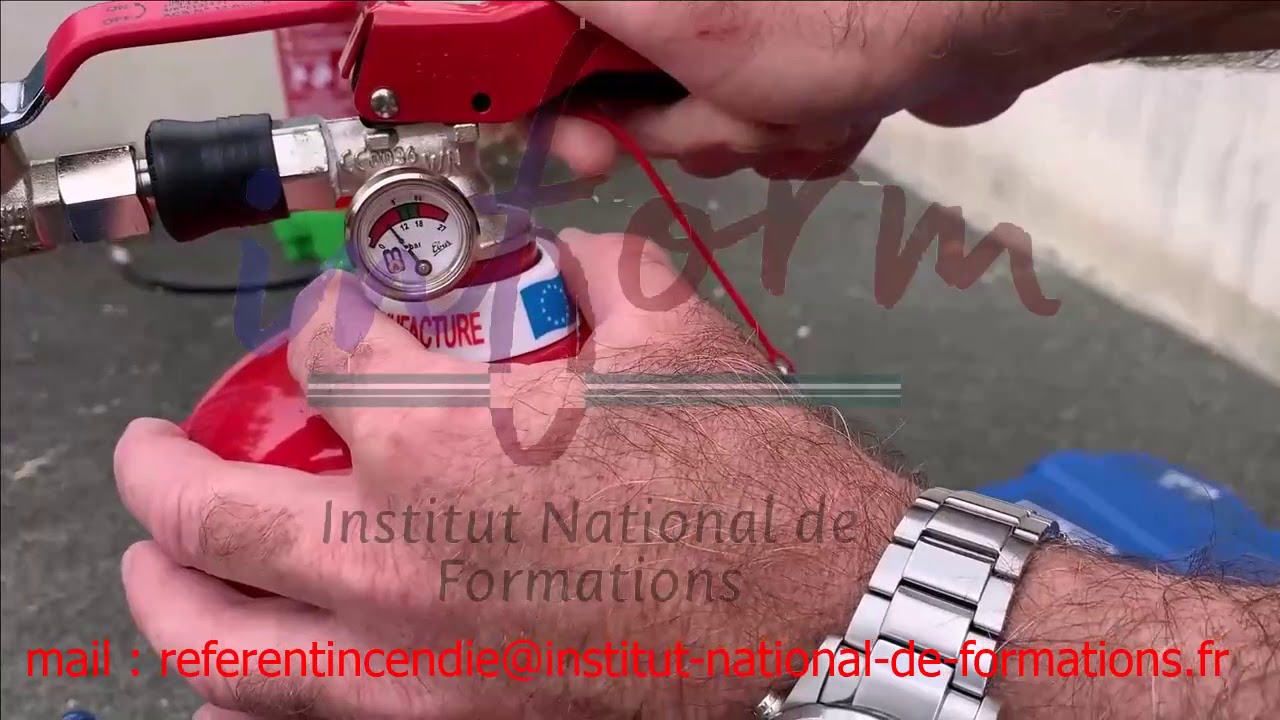 Extincteurs de formation extincteur de formation PP correctif