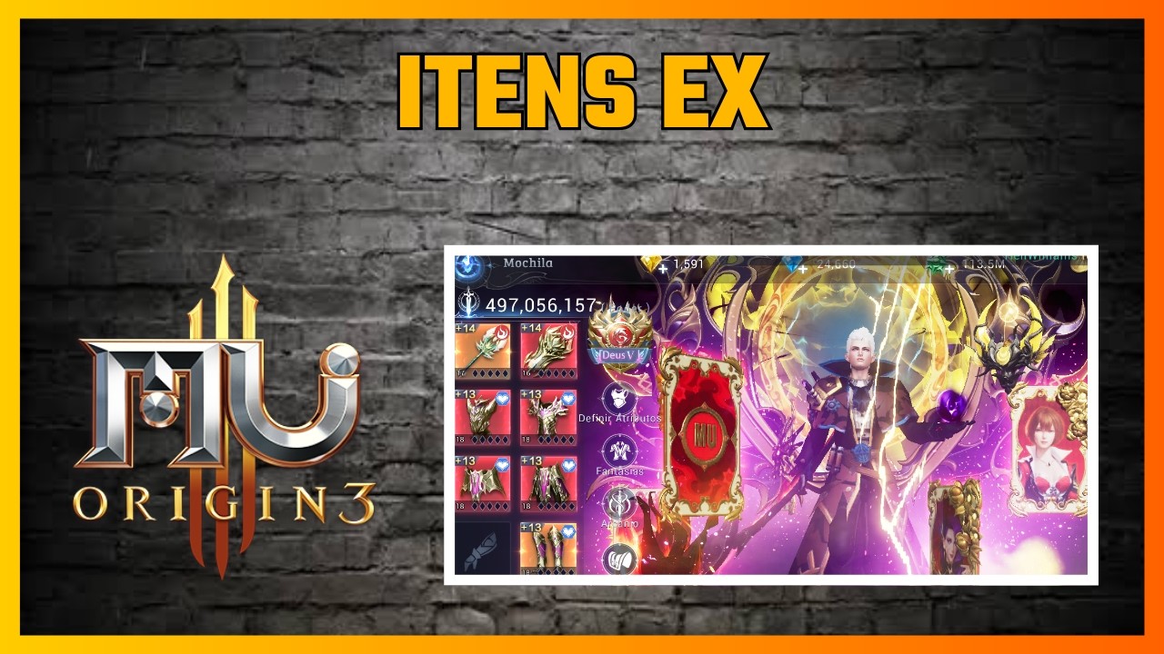 ⚔️ Usei Vários Itens Excelentes e Mostrei a Dificuldade de Montar uma Boa Build | MU Origin 3