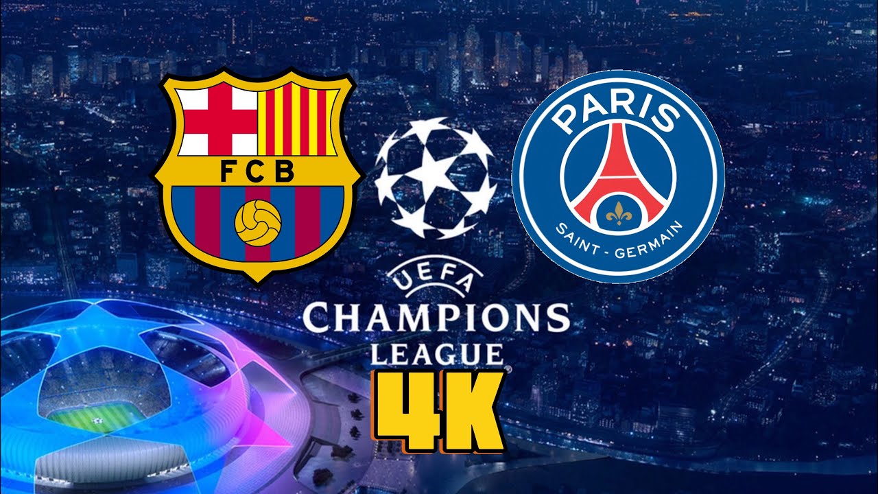 FC25 - Barcelona vs PSG | Champions League | Amazing Match | Full Match [4K] PS5