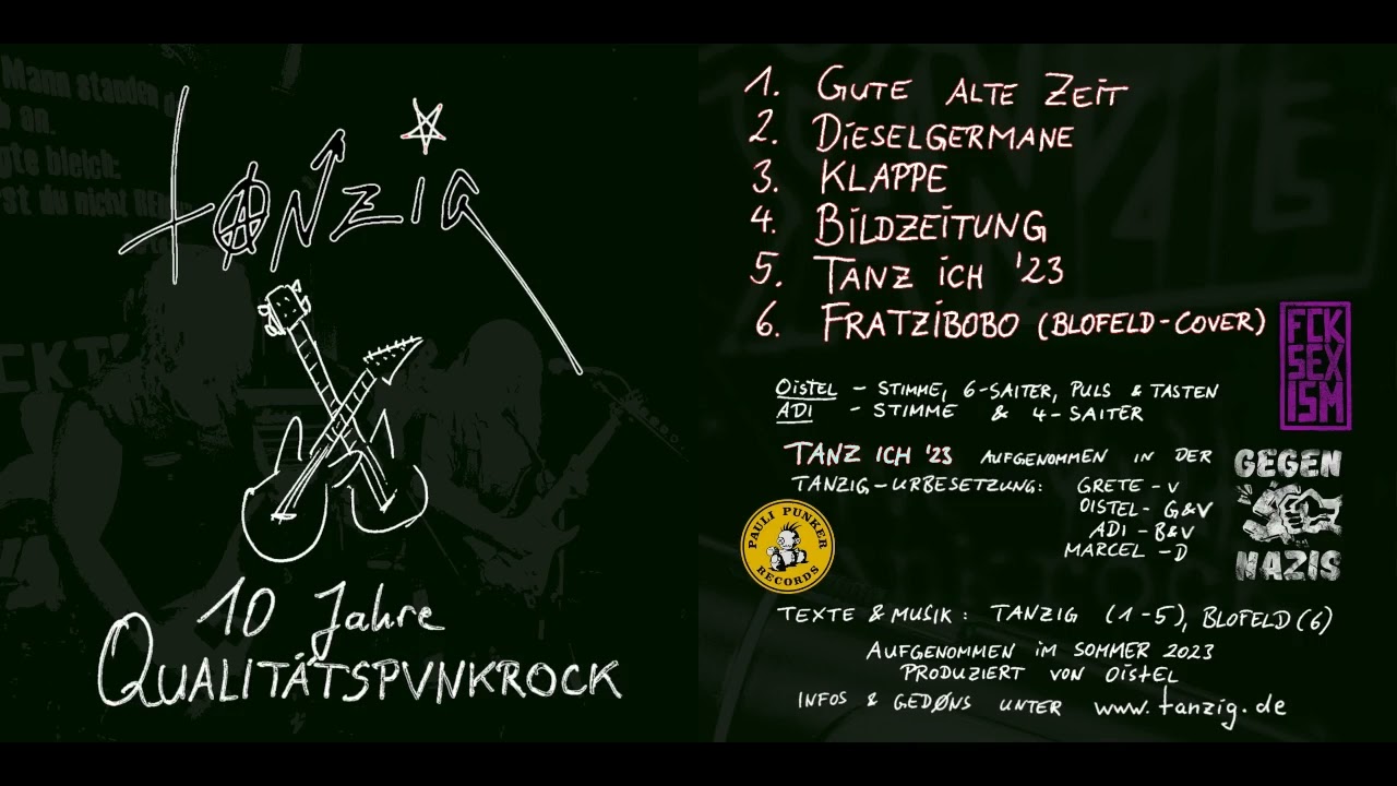 Tanzig - 10 Jahre Qualitätspvnkrock! (2023 / Full EP)