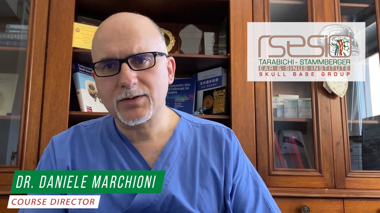 Learn from Dr. Daniele Marchioni during the 1st TSESI Lateral Skull Base Hands-On Course