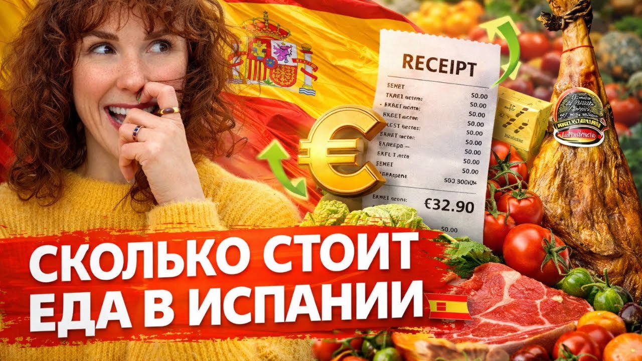 Стоимость продуктов в Испании - сравним цены на еду в других странах
