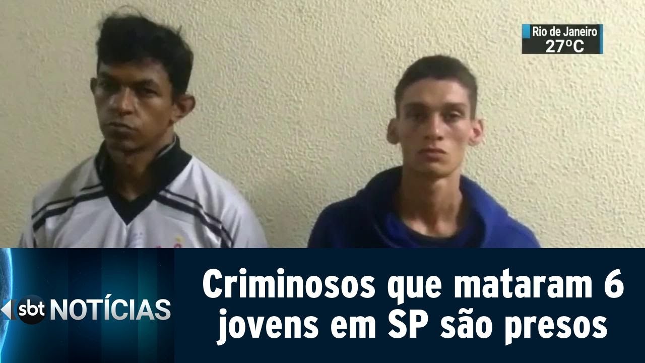 SP: Suspeitos de matarem seis jovens no Tribunal do Crime s&atilde;o presos | SBT Not&iacute;cias (20/03/19)