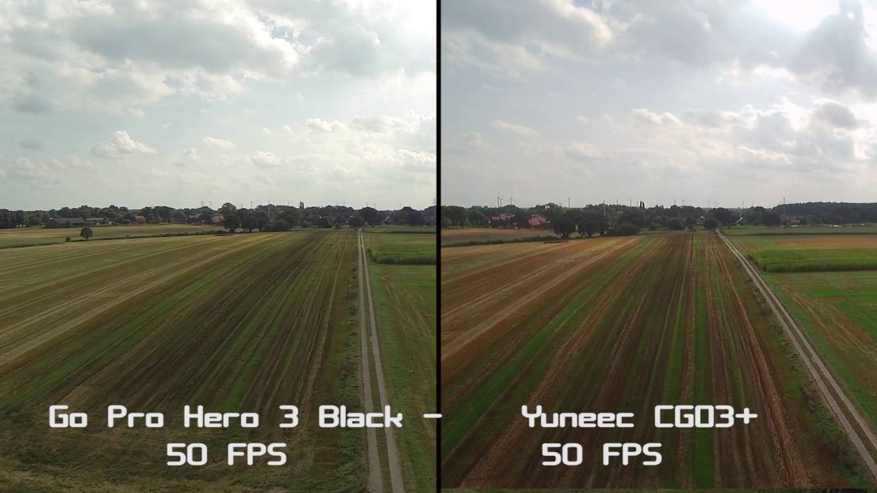 Vergleich GoPro 3 Black zur CGO3+