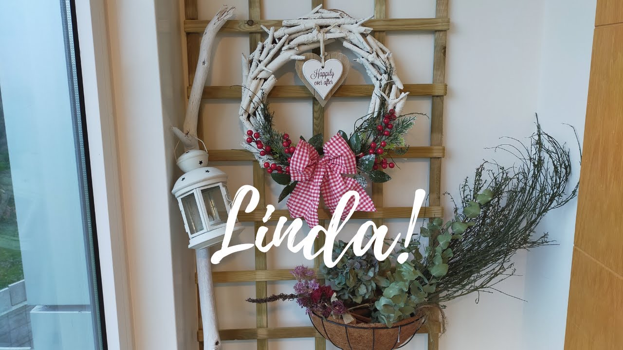 DIY -  GUIRLANDA DE GALHOS SECOS FÁCIL E BARATO