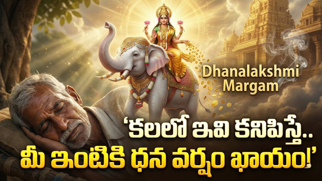 కలలో ఇవి కనిపిస్తే అస్సలు వదలకండి! నిర్లక్ష్యం చేస్తే అదృష్టం చేజారుతుంది!