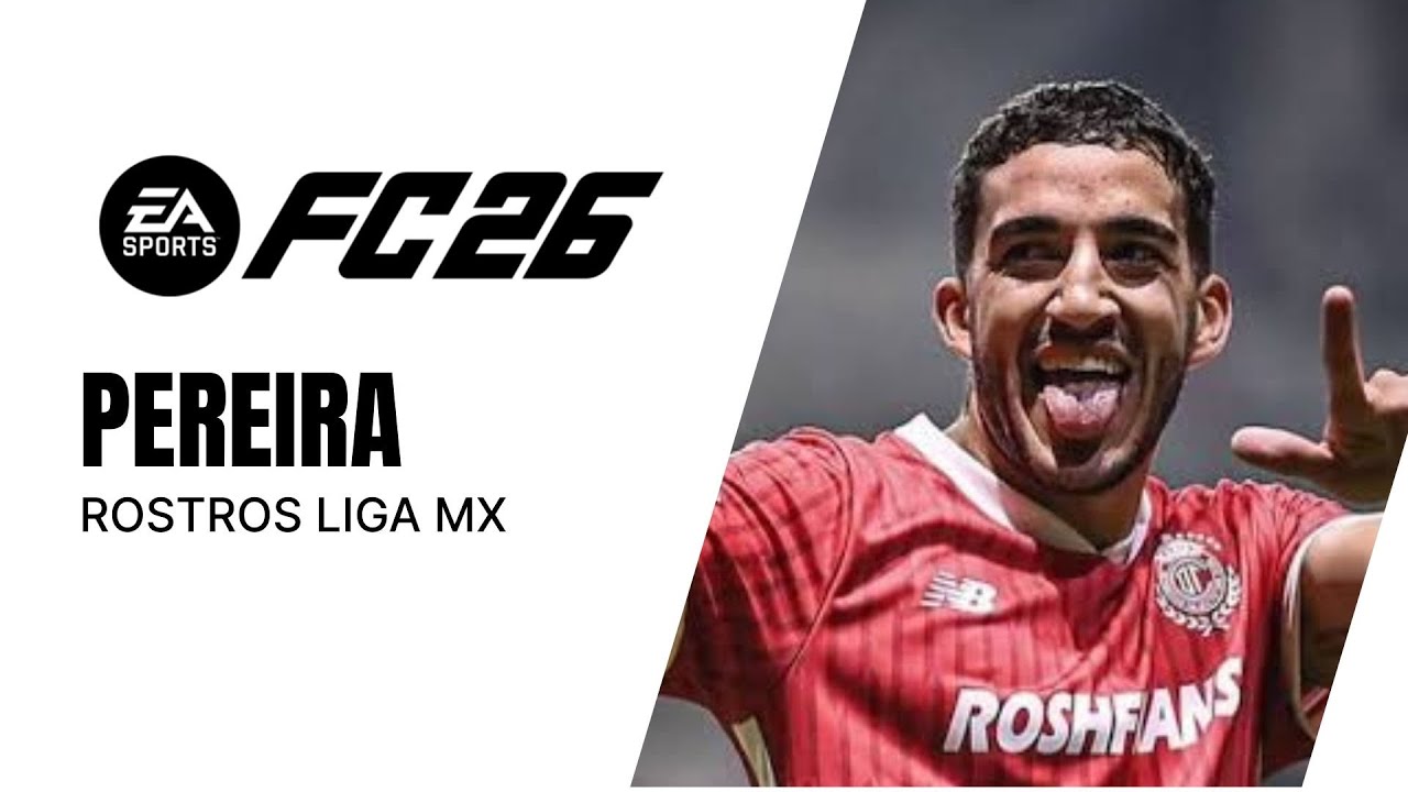 FC26 | Creación de Rostros Liga Mx | Federico Pereira 