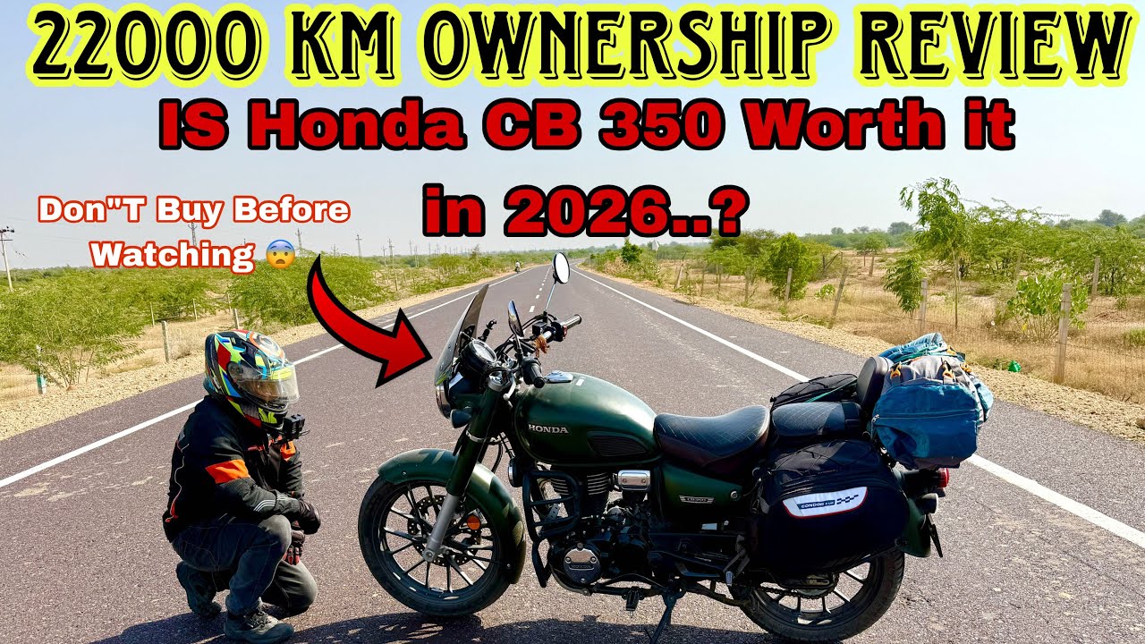 HONDA CB-350  OWNERSHIP REVIEW AFTER 22000 KM | DON”T BUY BEFORE WATCHING IT 😕| Honda CB 350
