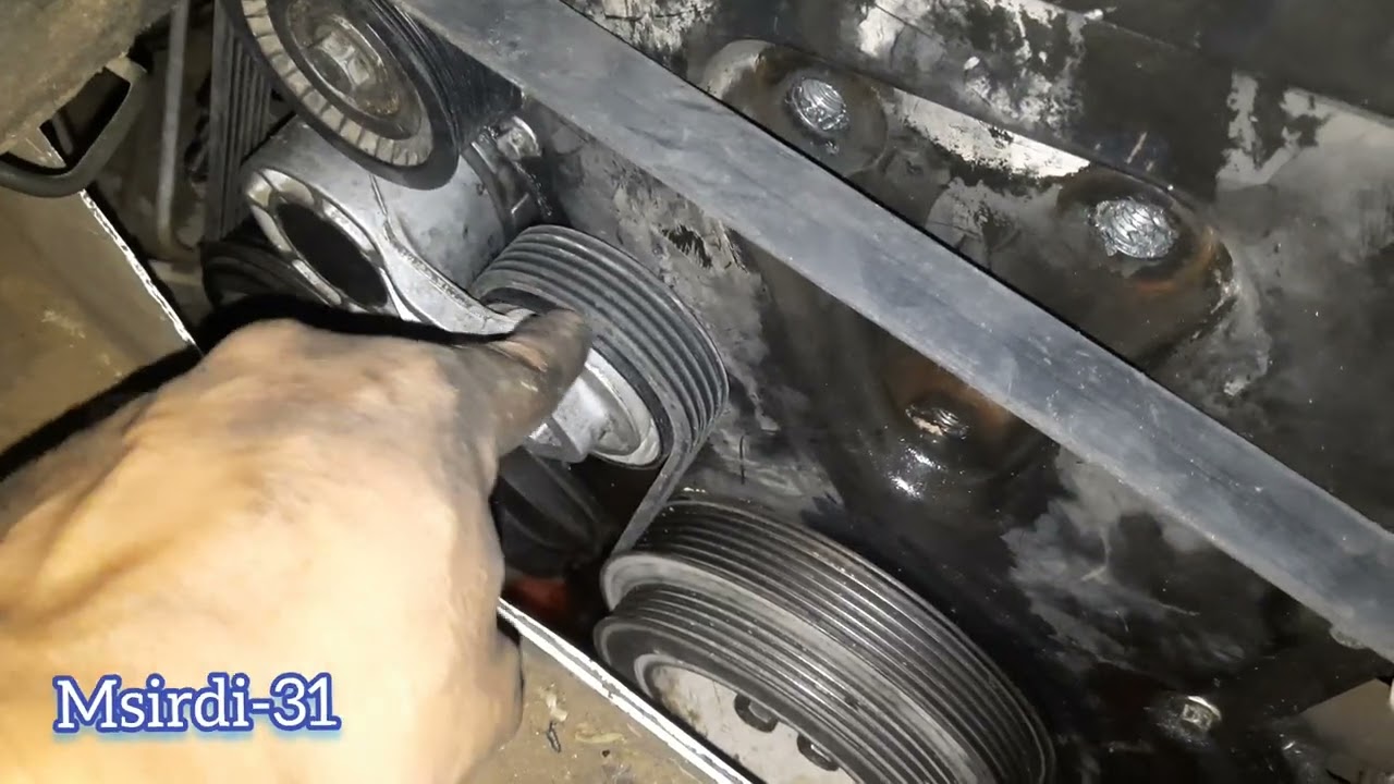 Mise en place & installation courroie d'accessoires moteur 2.2 TDCI/HDI BOXER -DUCATO-TRANSIT