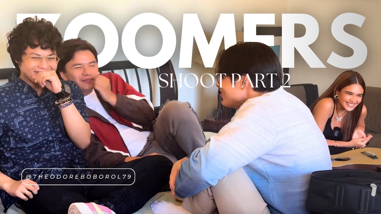 ZOOMERS SHOOTING VLOG | BEHIND THE SCENES PART 2 | Theodore Boborol
