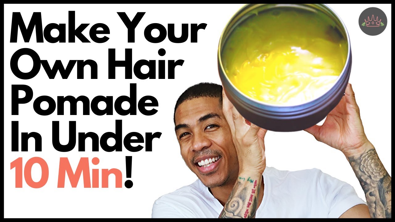 Simplest Oil Pomade Recipe for Hair Fibers in Under 10 Min