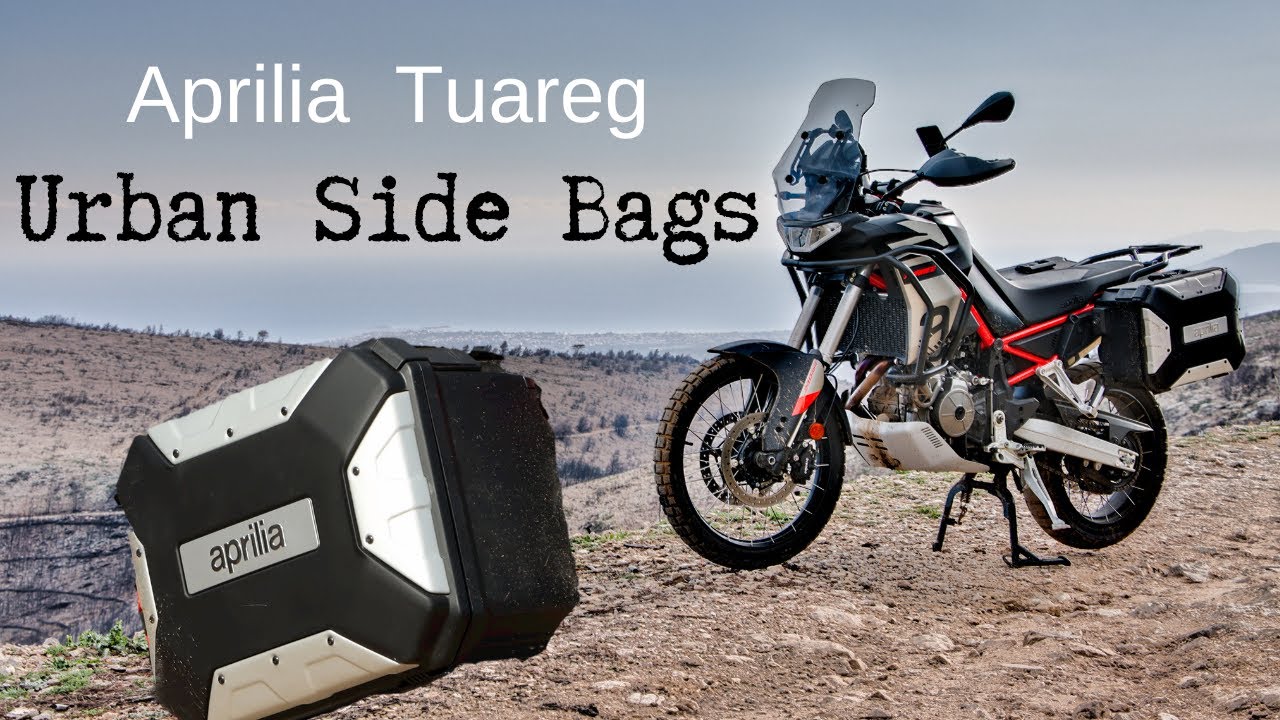 The URBAN side bags-cases for Aprilia Tuareg 660