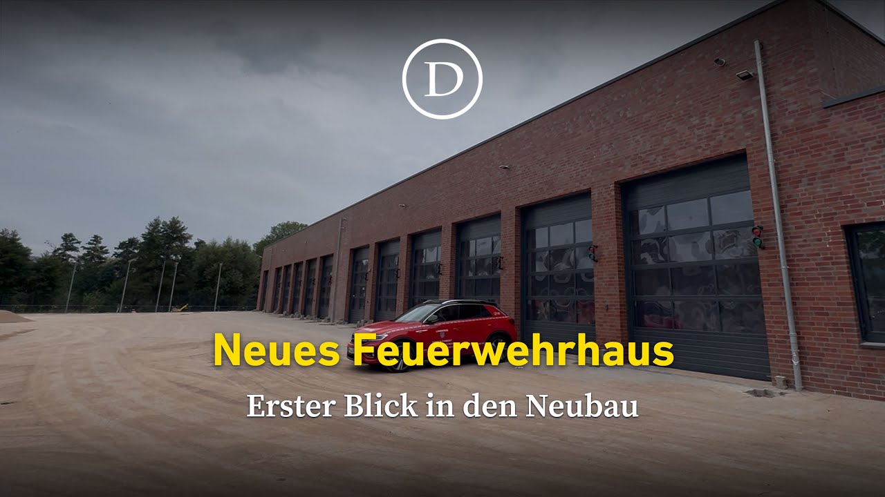 Hier entsteht ein modernes Feuerwehrhaus in Bad Pyrmont
