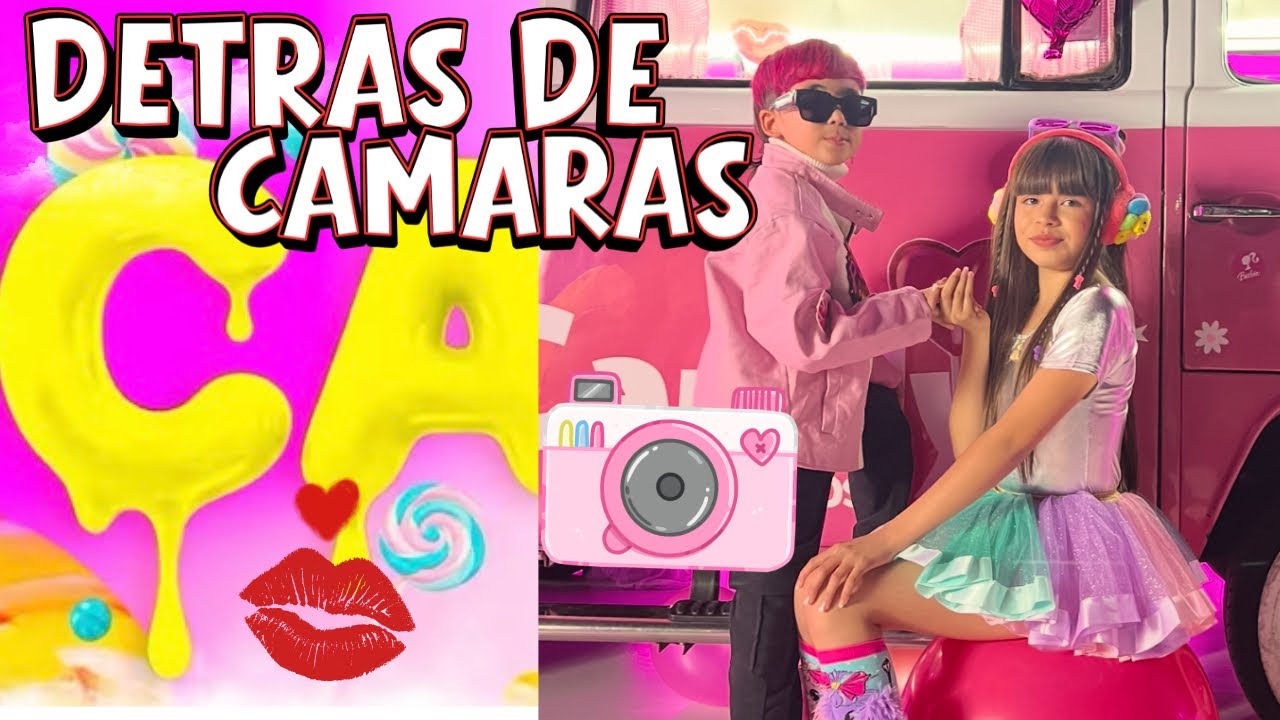 CANDY JUNIC EL FAMOSO VIDEO OFICIAL | detras DE CÁMARAS nos BESAMOS?