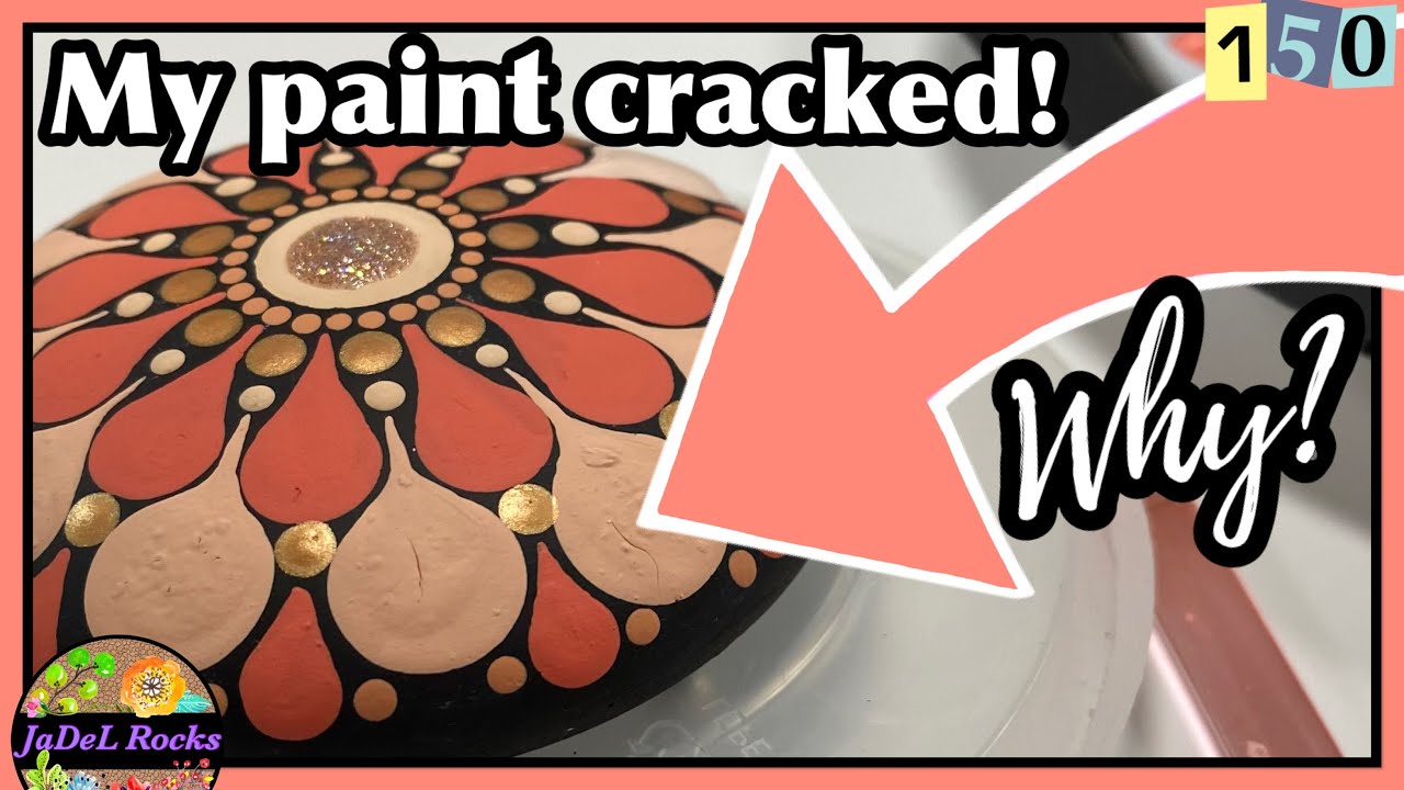 Why Did My Paint Crack? | Cracks in my dot painting!