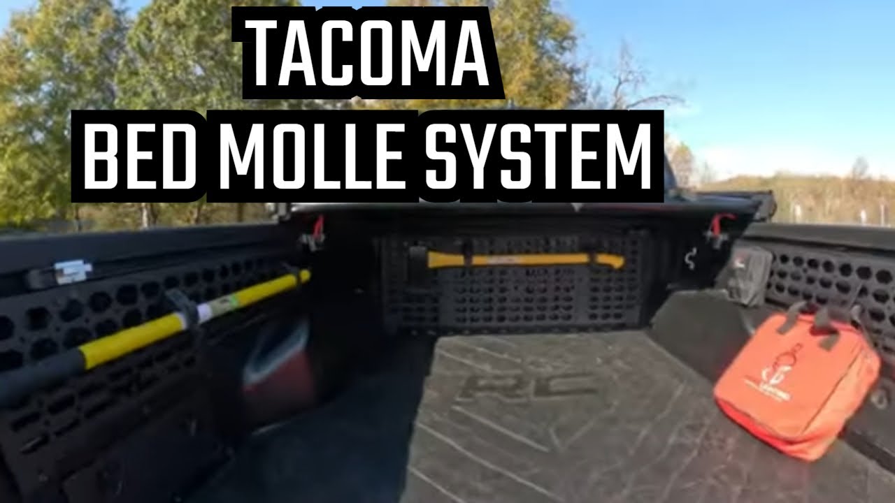 Toyota Tacoma Owners MUST SEE This FULL Bed Molle Panel System!
