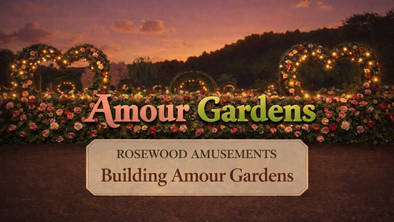 Rosewood Amusements | Building Amour Gardens | Planet Coaster