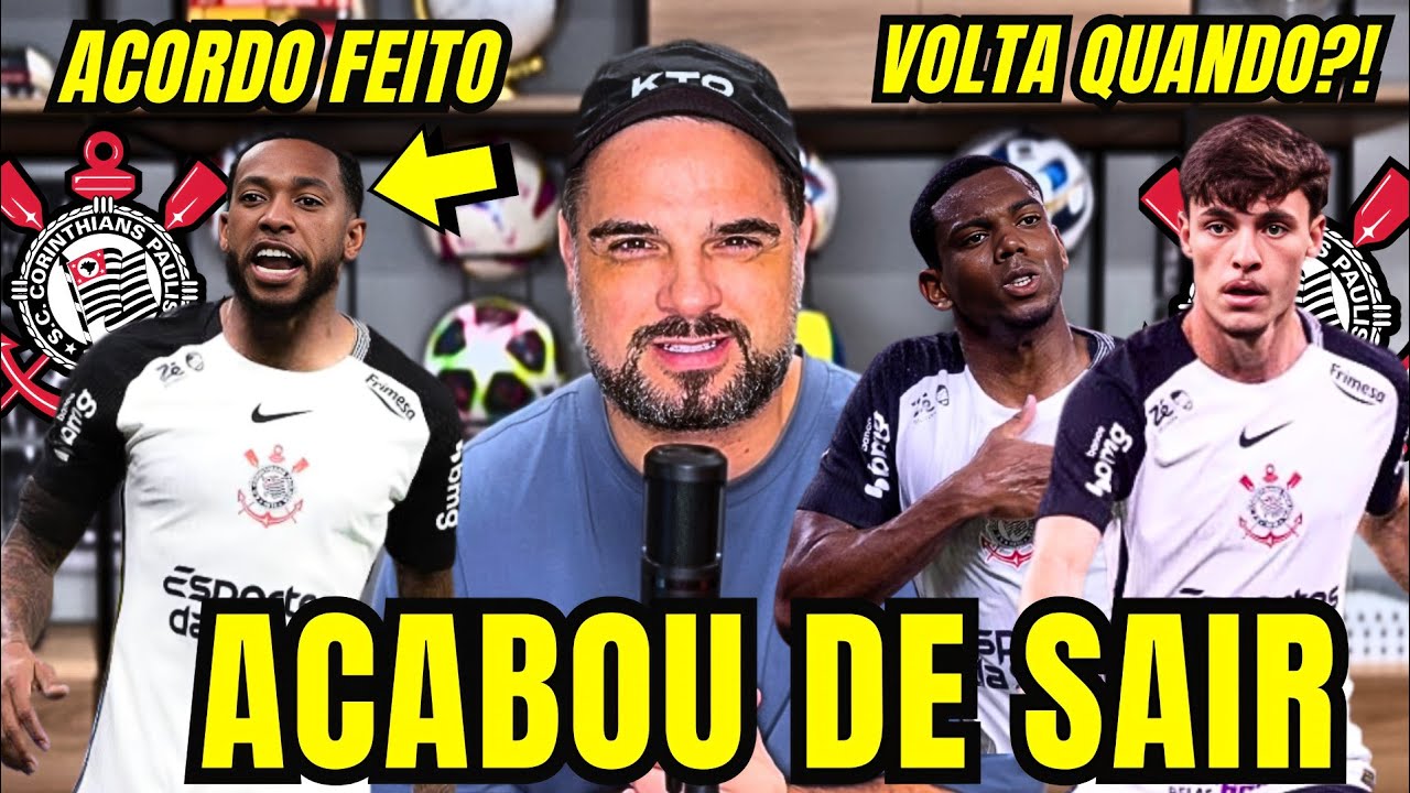 🛑URGENTE🛑CORINTHIANS FAZ ACORDO COM MARTÍNEZ! VOLTA DE BIDON E ANDRÉ! INFORMAÇÕES QUENTES VAZARAM