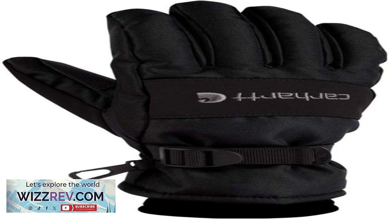 Carhartt Men's Wp Waterproof Insulated Glove Review