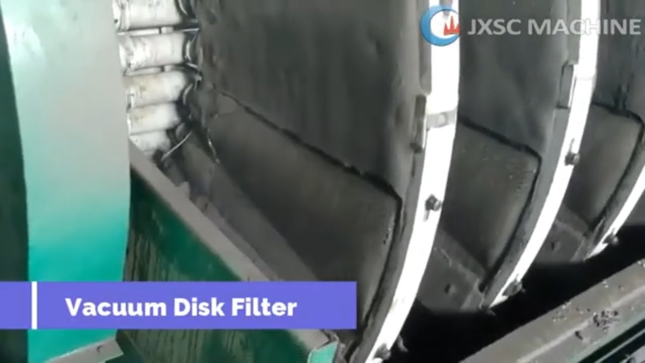 Vacuum Disk Filter - Good Performanced Dewatering Machine
