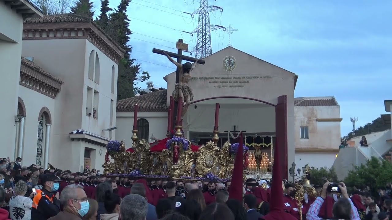 SALIDA CRISTO DE HERMANDAD Y CARIDAD || VIERNES DE DOLORES MÁLAGA 2022