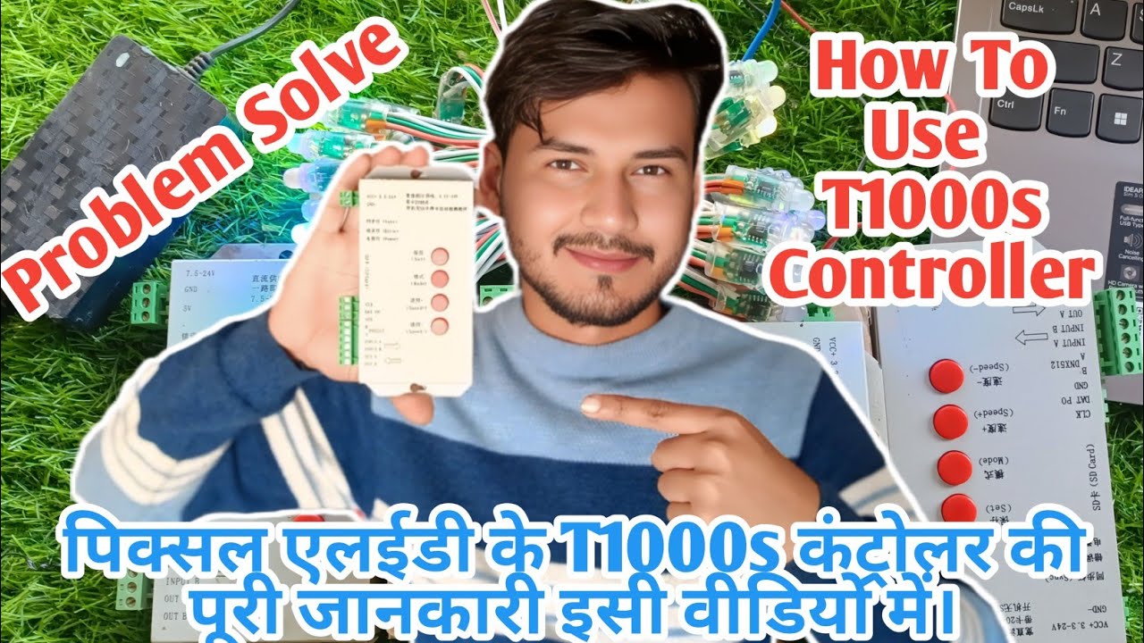 Pixel Led Ke T1000s Controller Ki Puri Jankari || How To Use T1000 Controller