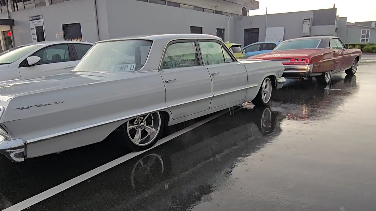 Cool Cruising Christmas cruise in the 63 🥳👊 #youtube #cars #fyp #v8 #oldschool #viral #fypシ