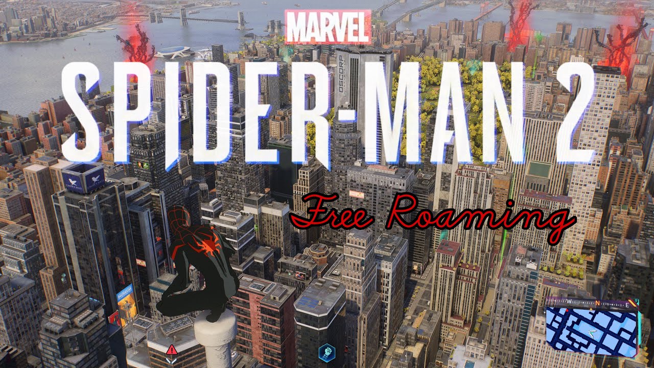 Spider-Man 2 PS5 Gameplay 60FPS|Free Roaming