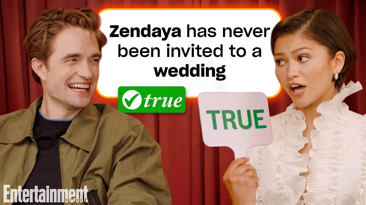 Zendaya & Robert Pattinson Lie to Each Other | Entertainment Weekly