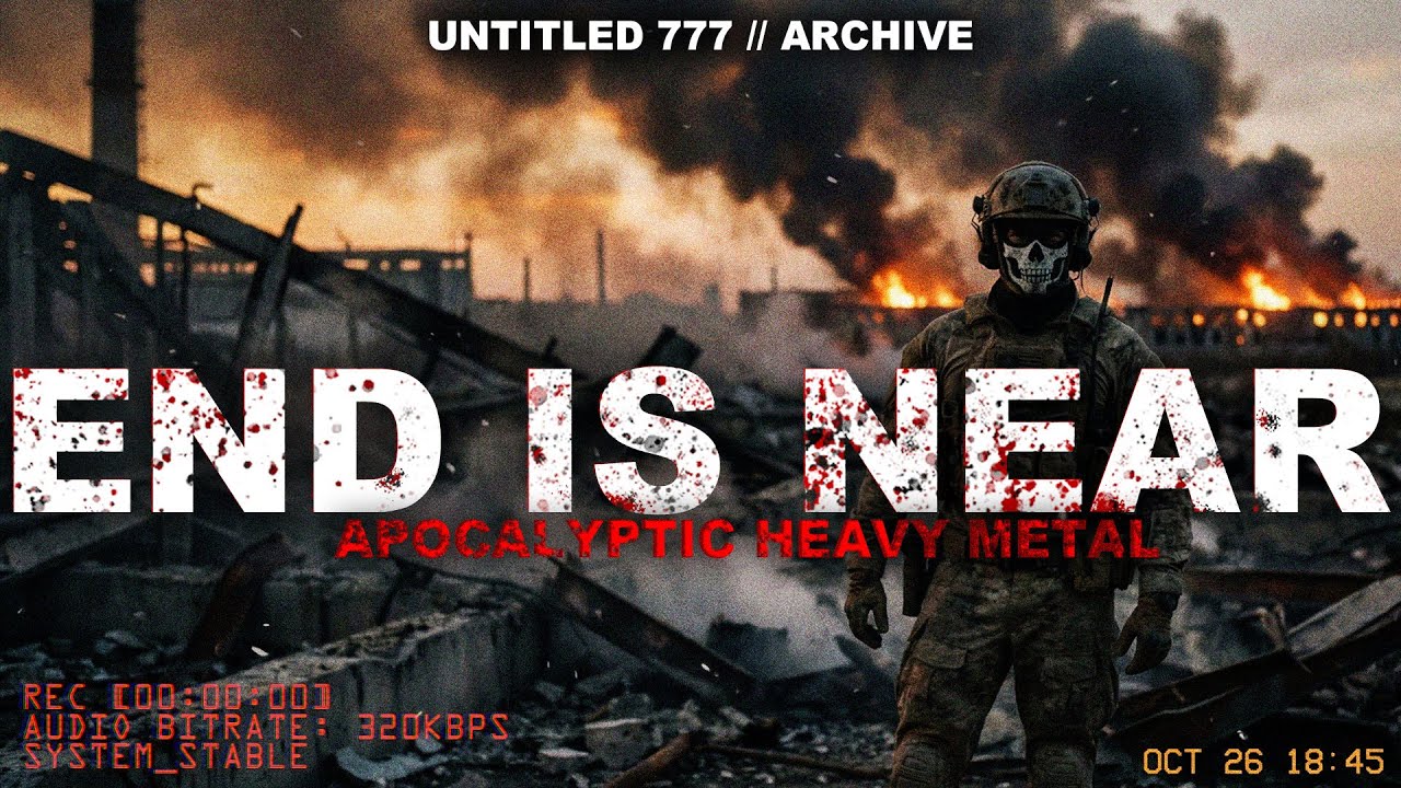 END IS NEAR - Apocalyptic Heavy Metal | Gym, Gaming & War Music