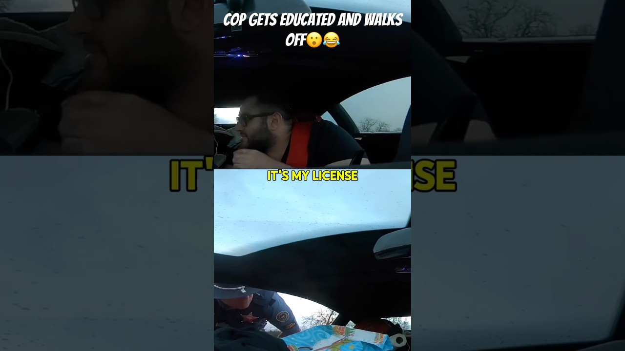 Officer Claims Tourists Can't Drive Foreign Cars #police
