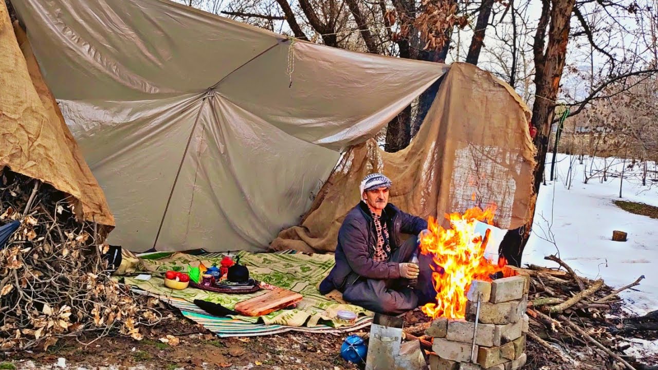 Camping in the nature of Kurdistan | ASMR Nature