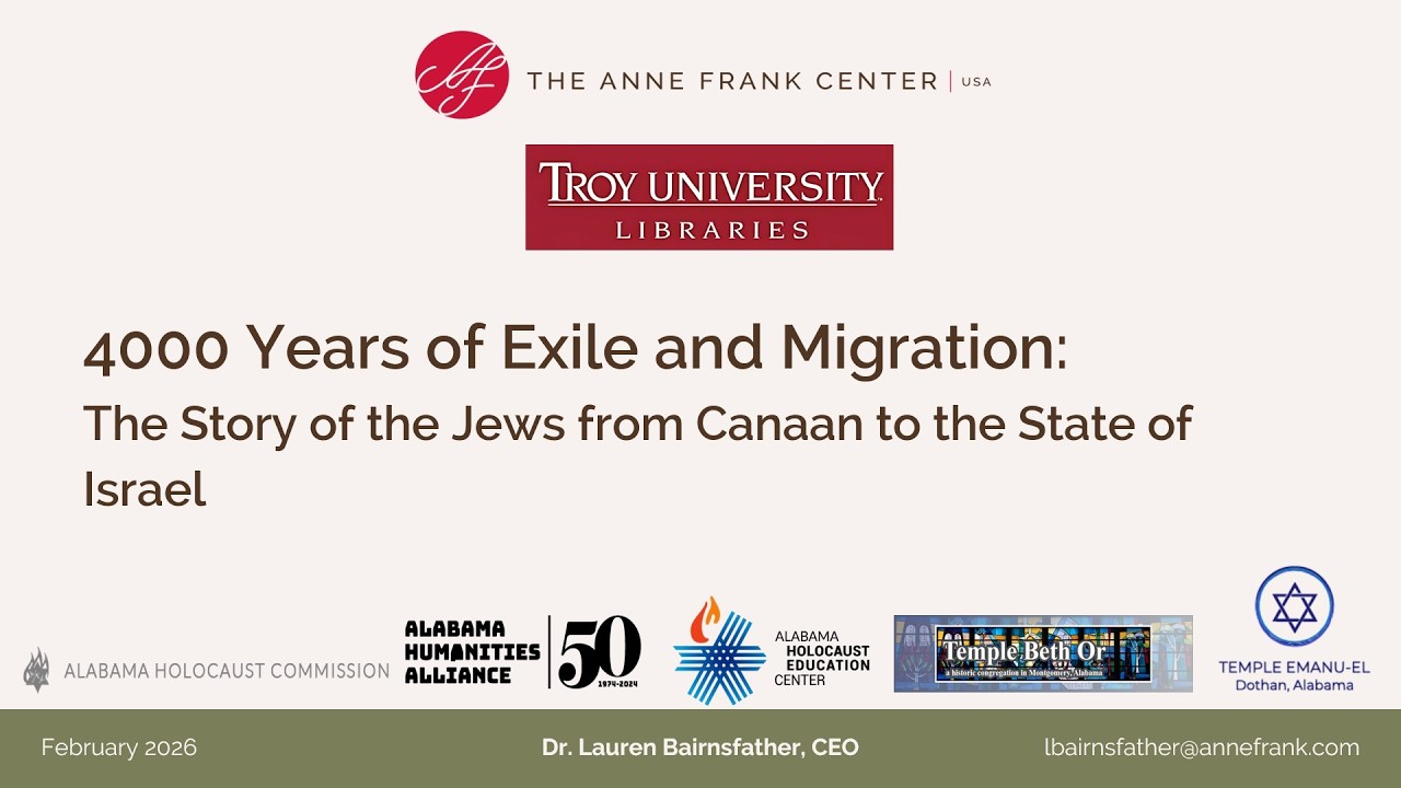 4000 Years of Exile and Migration: The Story of the Jews from Canaan to Present
