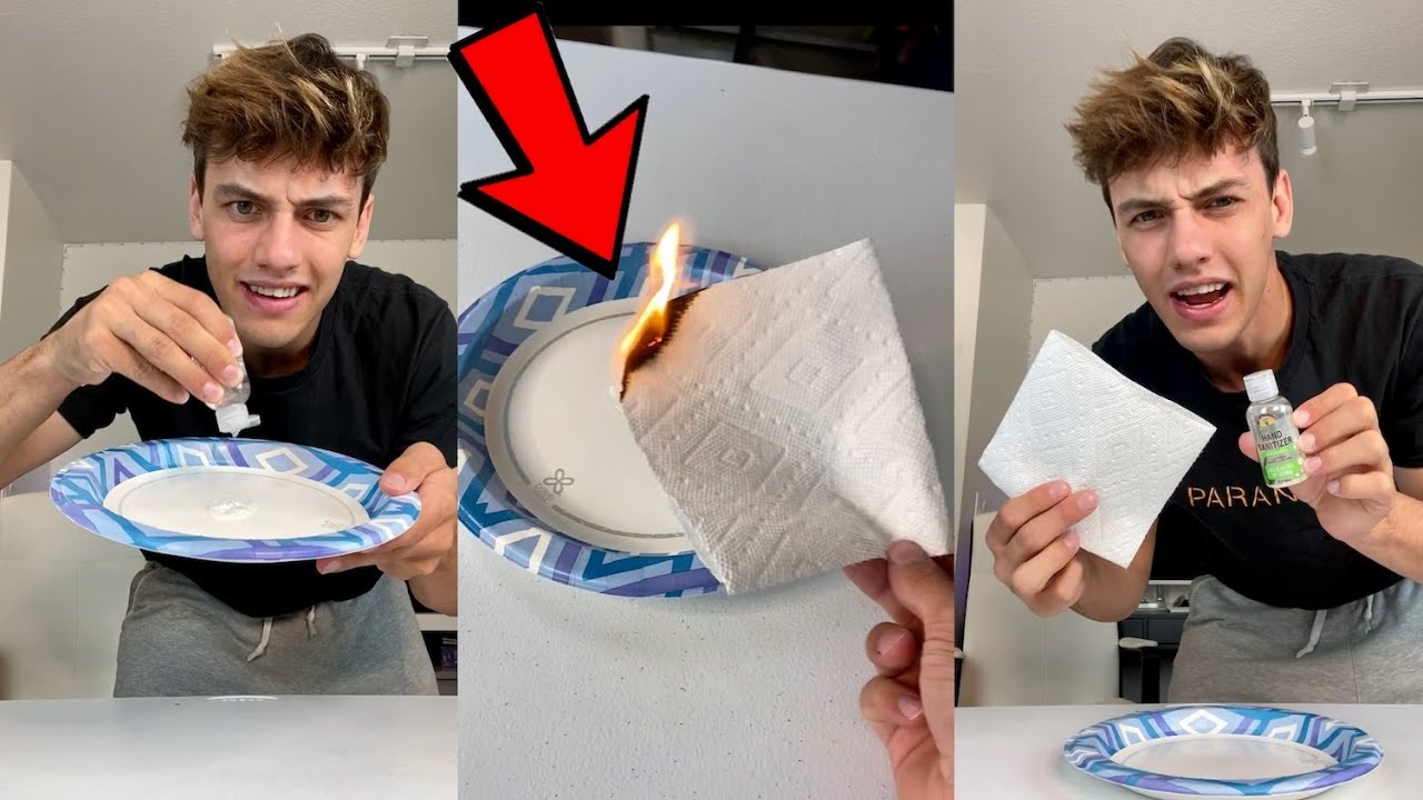 How to create an INVISIBLE flame?! 🔥😳 - #Shorts
