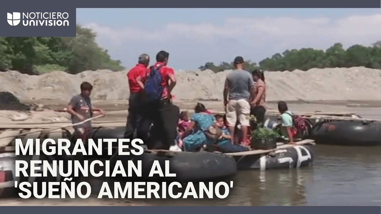 El drama de migrantes en México que renuncian al 'sueño americano' y deciden regresar a sus países