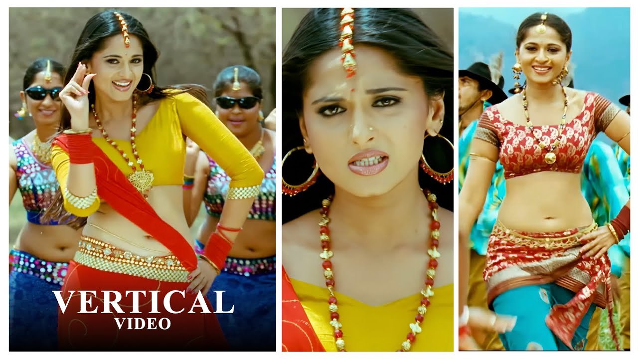 Anushka Shetty | Karigalan | Vertical Video | Vettaikaaran | Info | UHD | Yellow | Actress Version