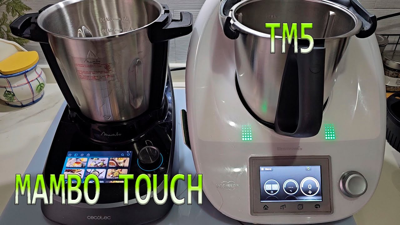 Cecotec MAMBO TOUCH VS THERMOMIX TM5  ¿Cuáles son las diferencias?