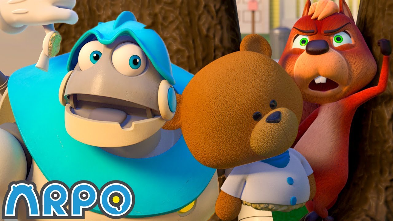 THE TEDDY BEAR THIEF! 🧸 ARPO the Robot Full Episodes | Cartoon Collection | Funny Kids Cartoons
