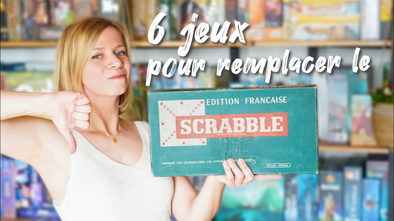 6 JEUX pour remplacer le SCRABBLE