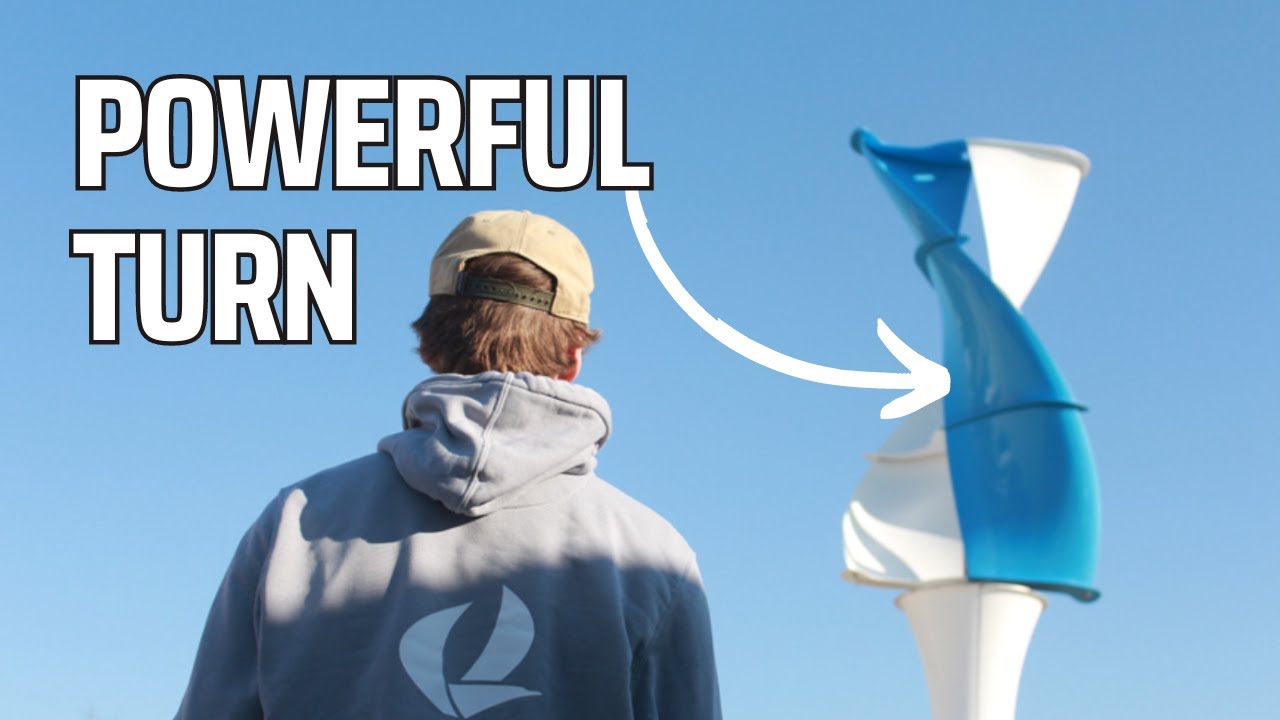 Incredible German Wind Turbine with a powerful turn could generate up to 3kW