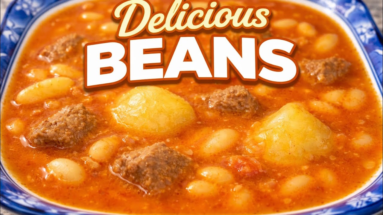 Kako ja pravim grah-Vrlo jednostavna priprema ali na kraju super ukusan grah-Delicious beanstew 