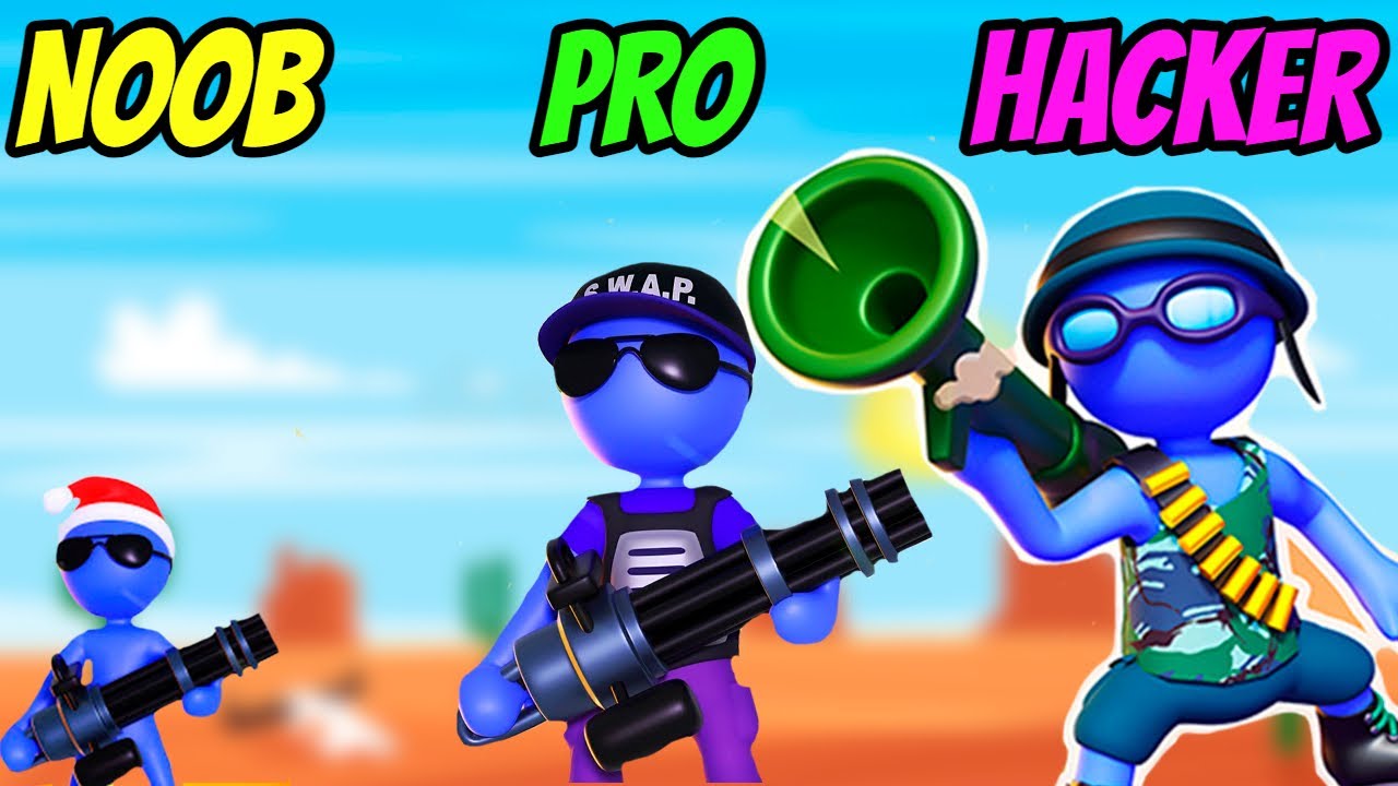 Bazooka Boy - NOOB vs PRO vs HACKER