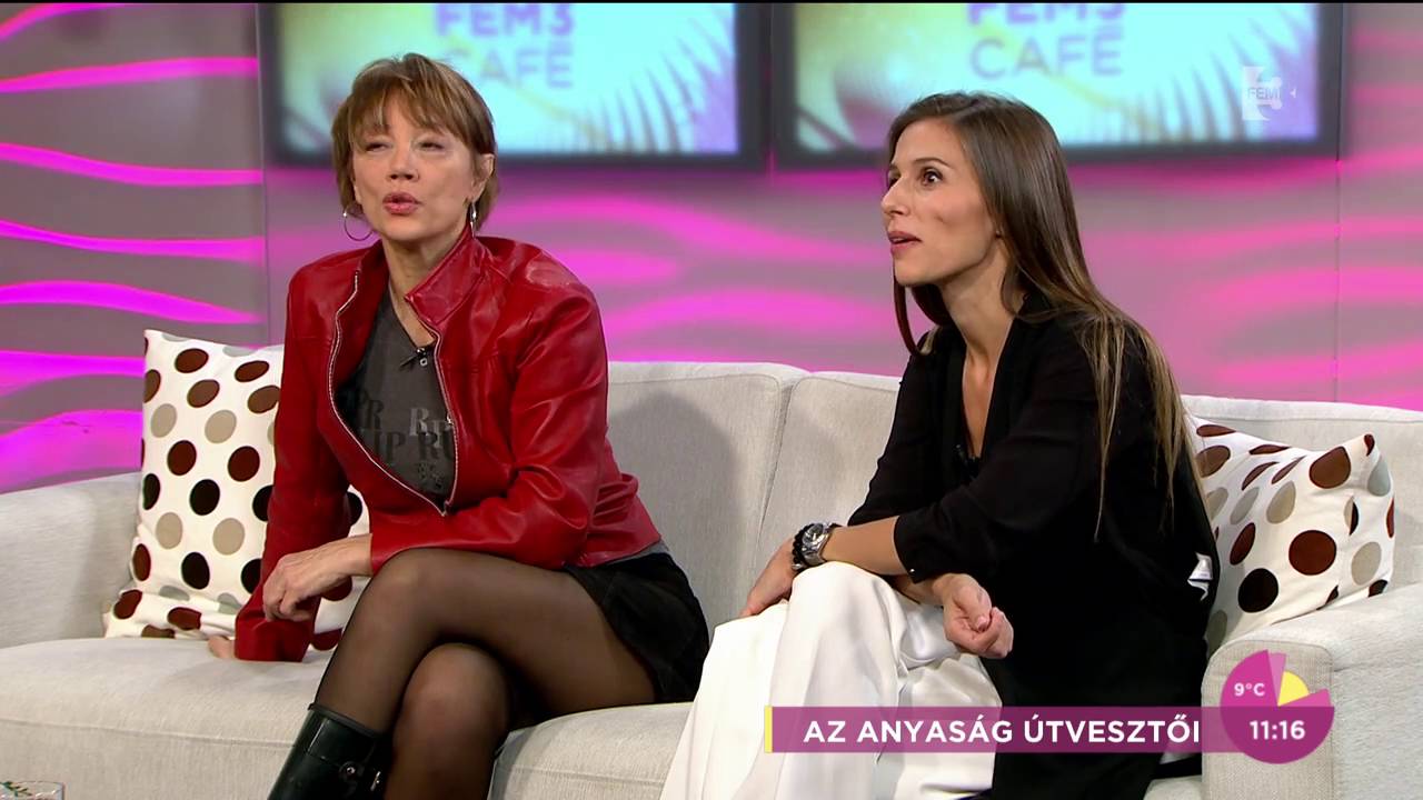 Szekeres Nóra és Xantus Barbara szerint sem létezik tökéletes anya - tv2.hu/fem3_cafe