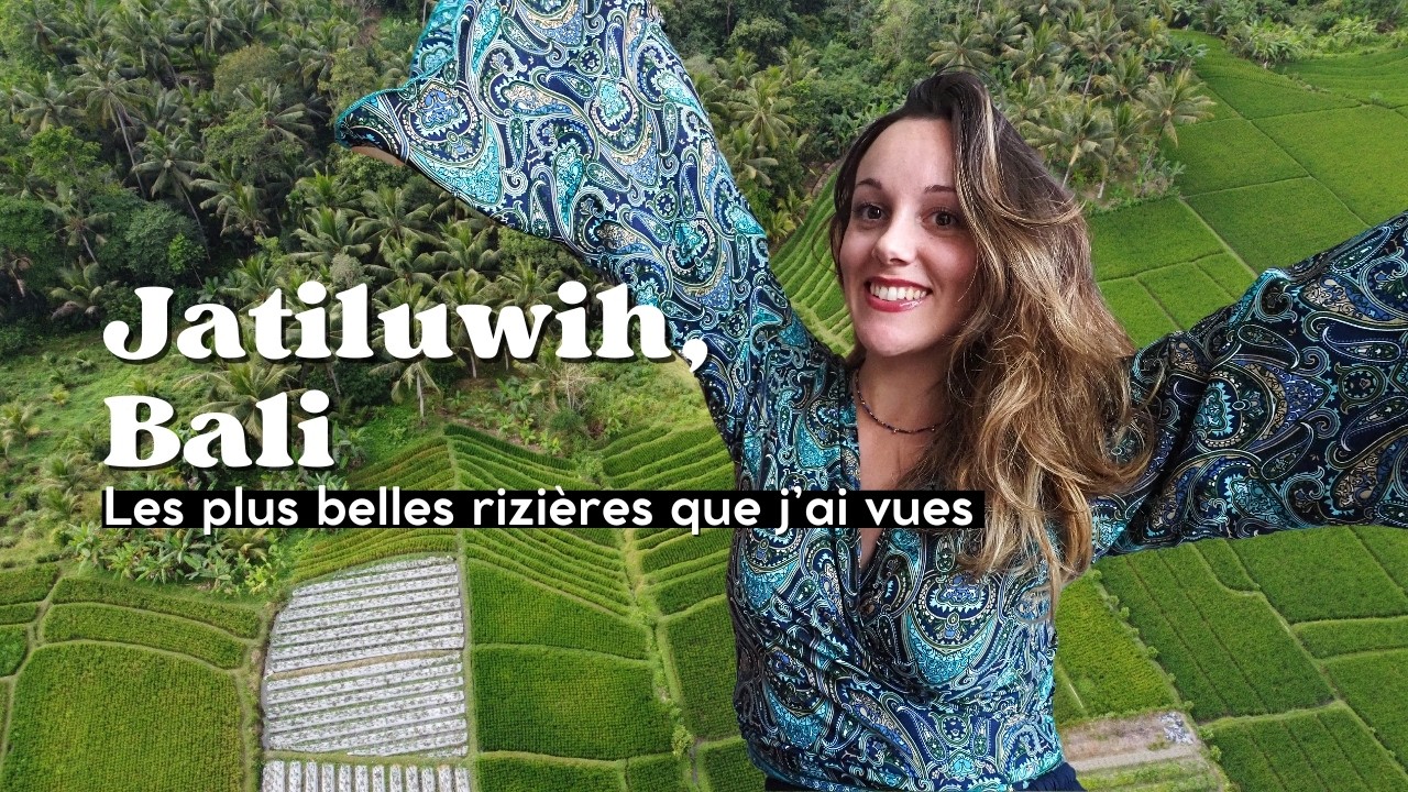 Pourquoi Jatiluwih est un INCONTOURNABLE à Bali ? 🌿😍  (+ temple & cascade à voir )