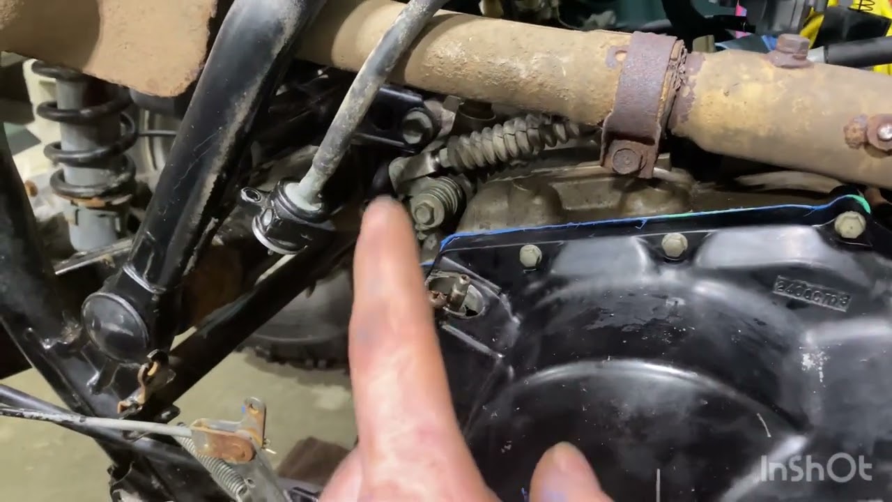 1987 Yamaha big bear isn’t shifting between high and low try this