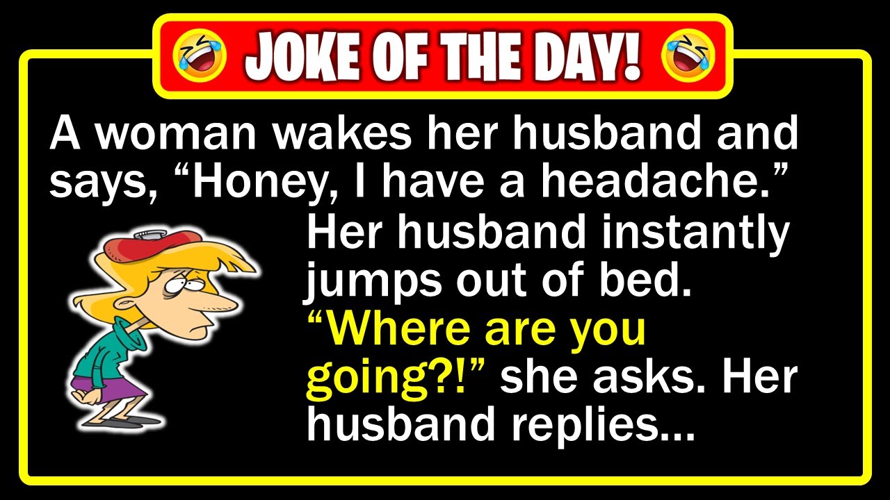 🤣 BEST JOKE OF THE DAY! - A late night remedy goes wrong... | Funny Dad Jokes