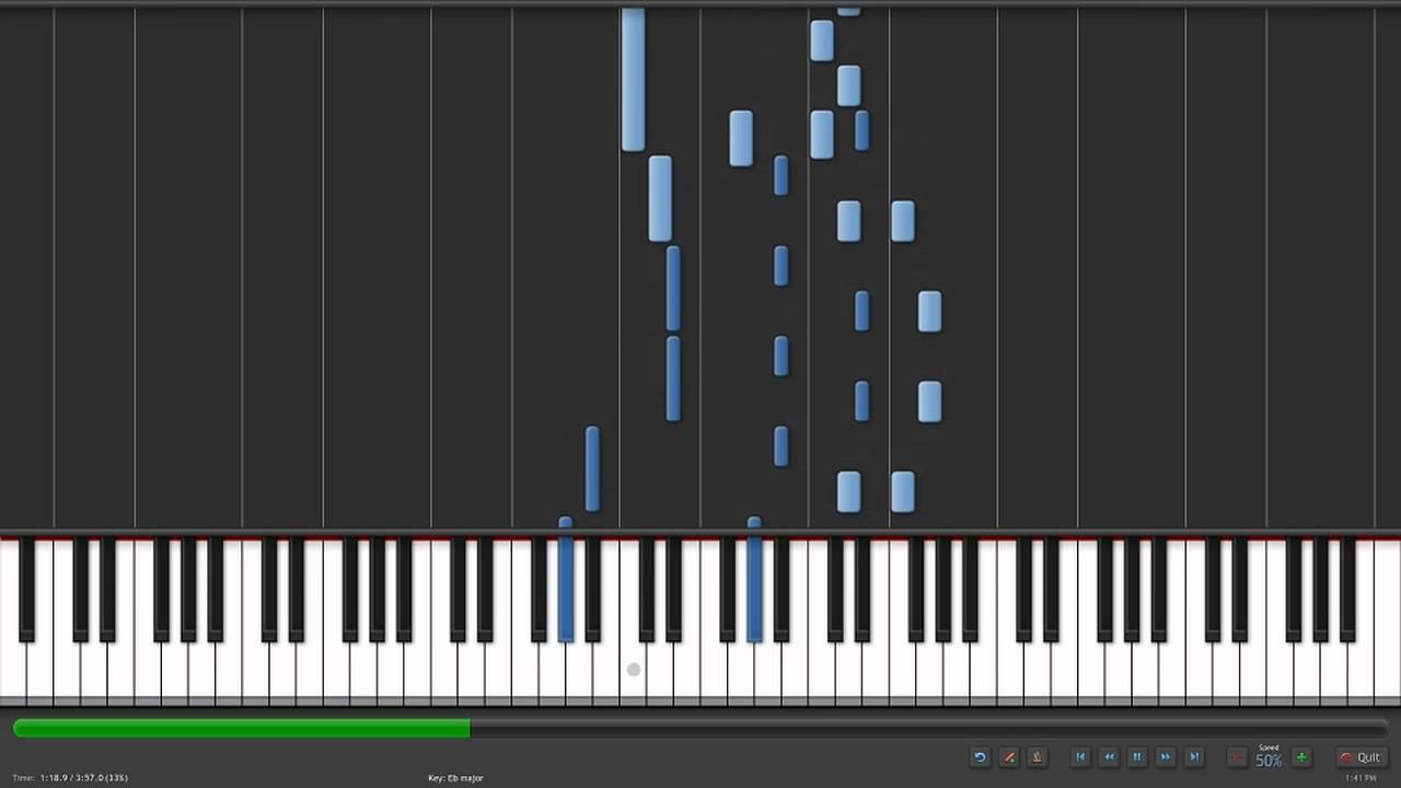 Synthesia Pandora Hearts  Lacie Tutorial