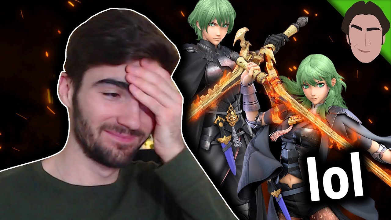 ANOTHER FE REP LOL!!! Byleth Smash Bros Ultimate Reaction!