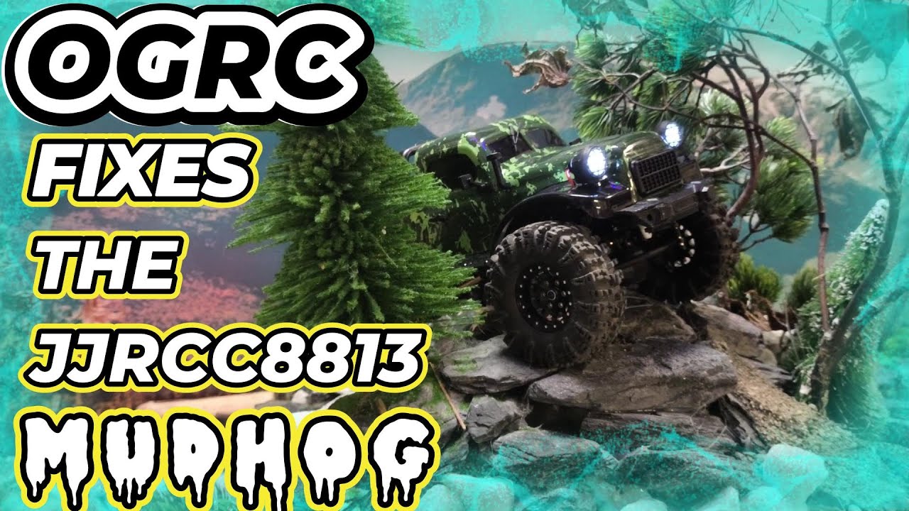 THE JJRC C8813 Mud Hog lives OGRC UPGRADES